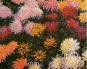 Claude Monet Chrysanthemums  sd oil painting artist